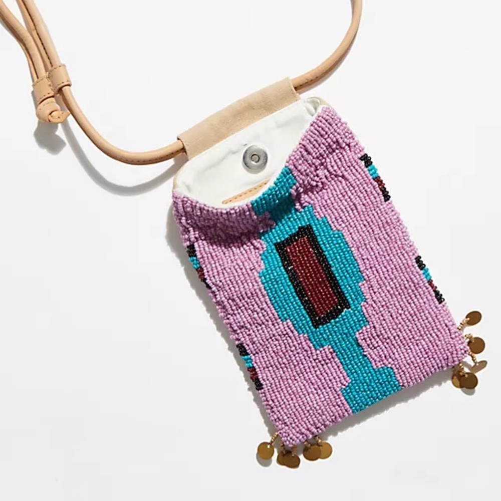 Beaded Crossbody Bag